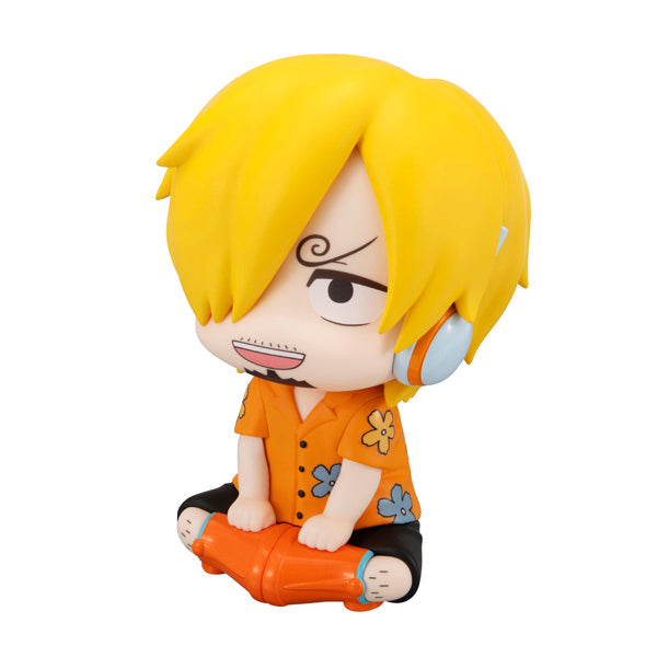 One Piece x ANIPLUS - Look Up Sanji & Roronoa Zoro Future Island Egghead Ver. (Including Pouch Bonus)