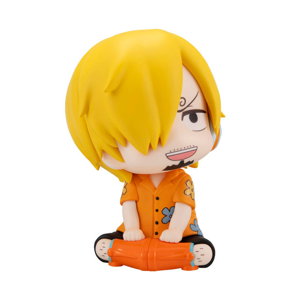 One Piece x ANIPLUS - Look Up Sanji & Roronoa Zoro Future Island Egghead Ver. (Including Pouch Bonus)