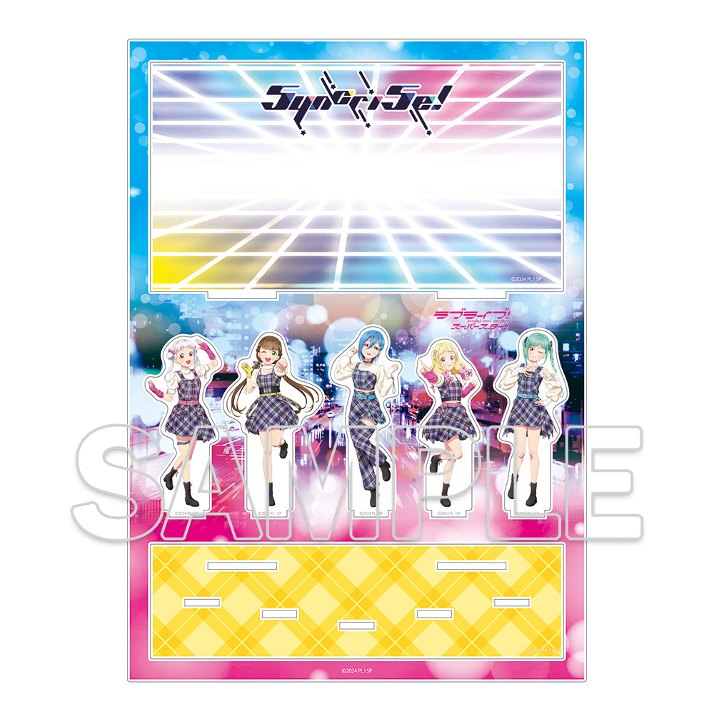 Love Live! Superstar!! x ANIPLUS - Acrylic Diorama Ver. Music-Talk-Teamwork!!