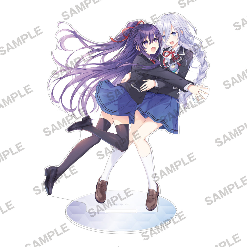 Date A Live x ANIPLUS - Acrylic Stand (Toka & Mio)