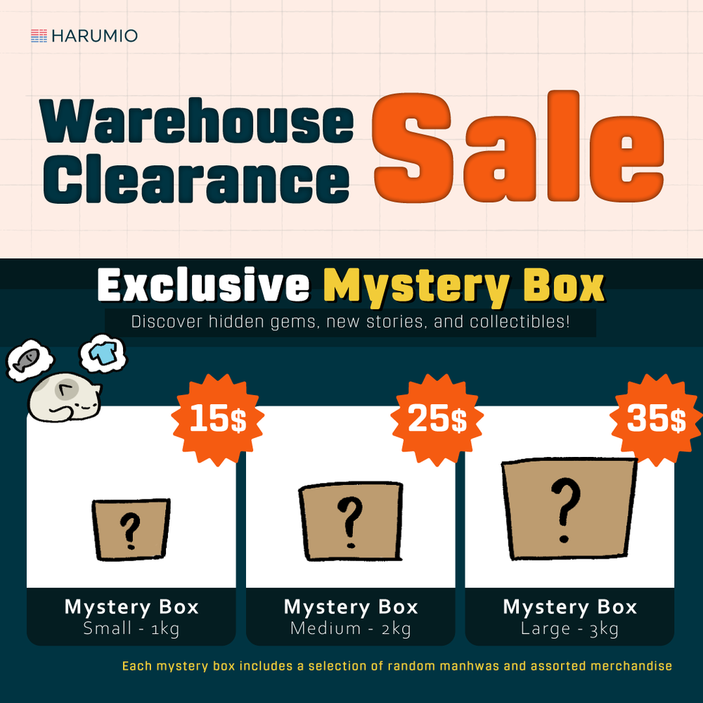 SALE - Mystery Boxes - Manhwas and Merch