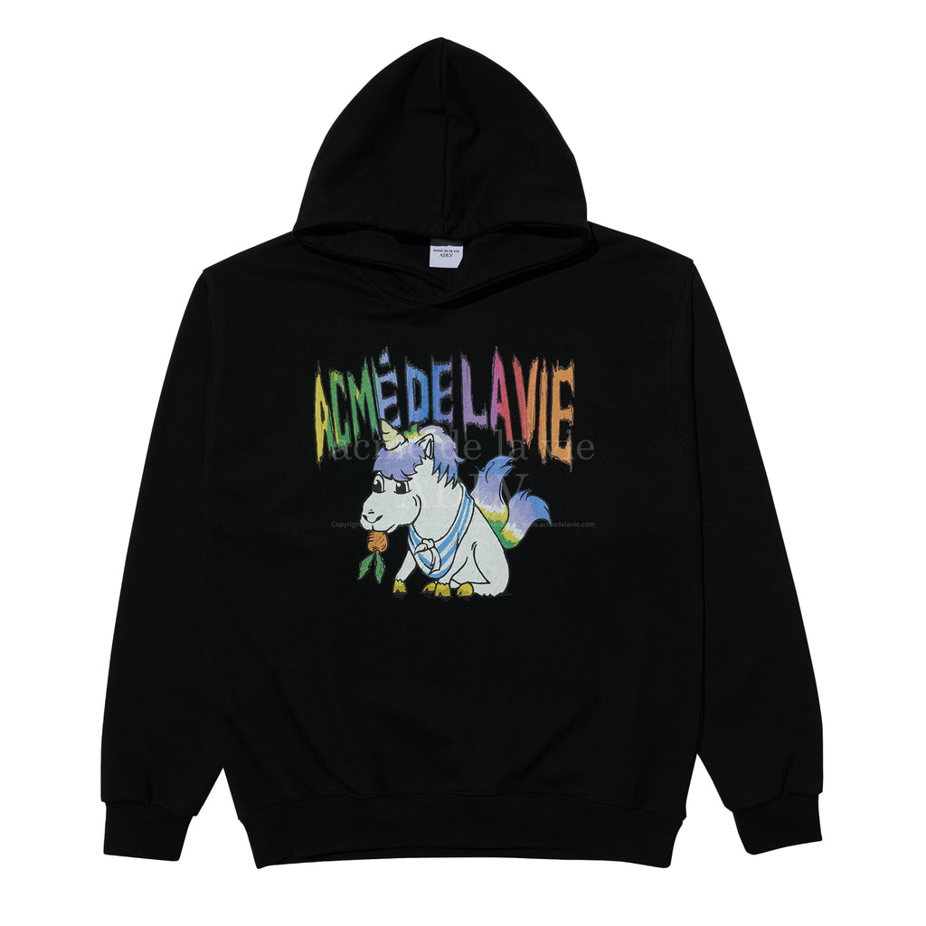 Vetements hoodie clearance unicorn and rainbow