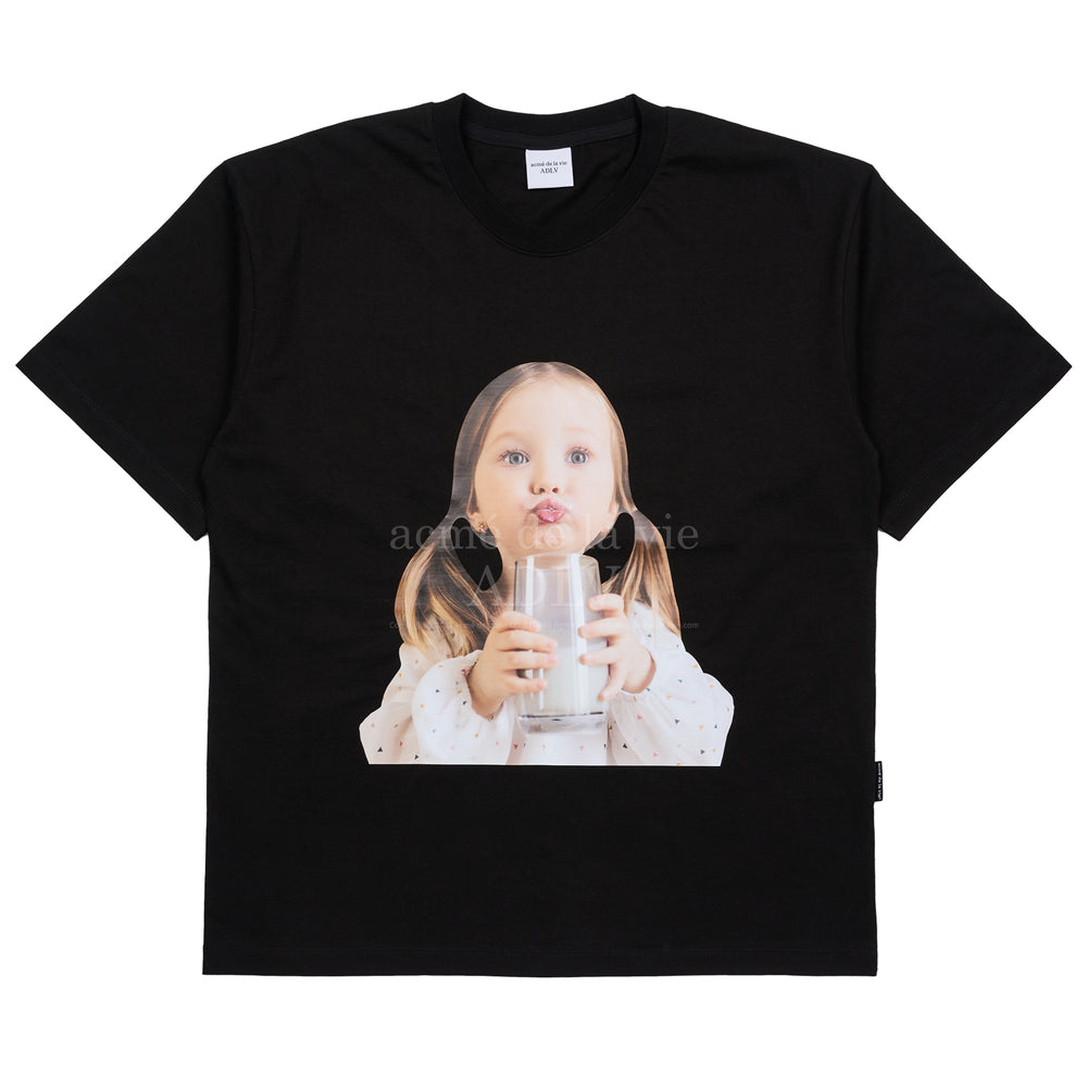 ADLV - Baby Face Milk Girl Short Sleeve T-Shirt