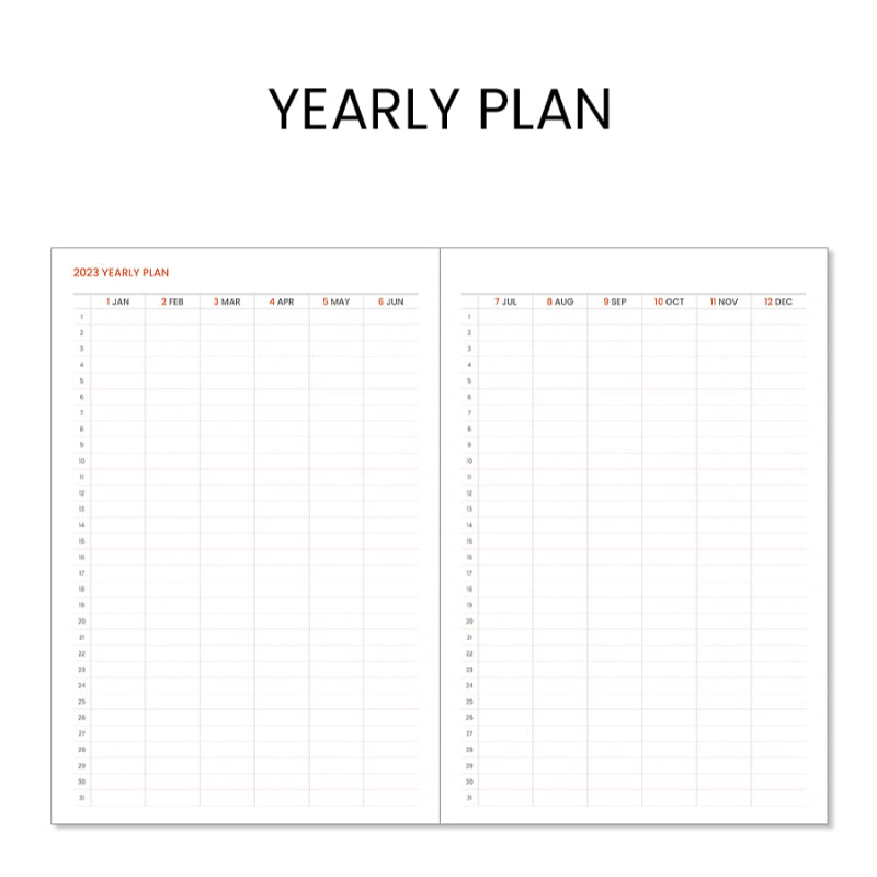 INDIGO - 2023 Workroom Monthly Diary A5