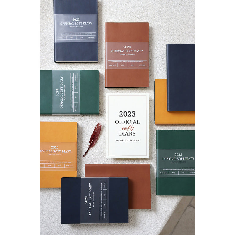 INDIGO - 2023 Official Soft Diary Monthly