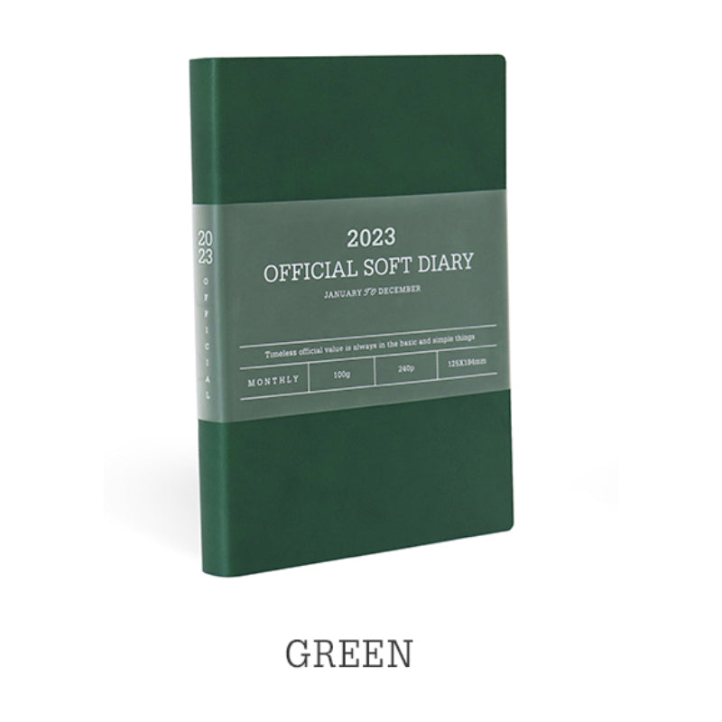 INDIGO - 2023 Official Soft Diary Monthly