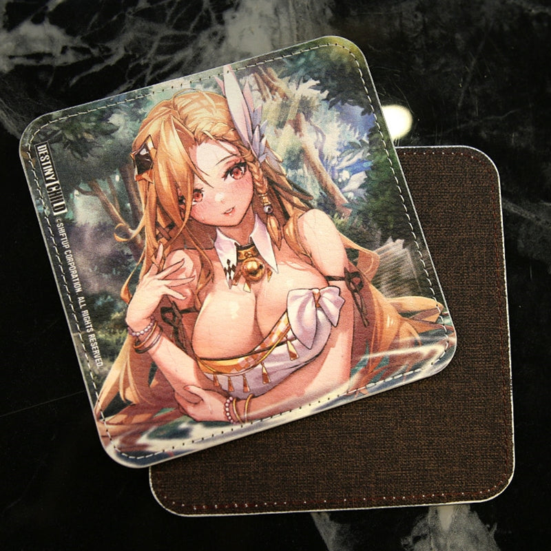 Destiny Child - Hot Spring Leather Coaster