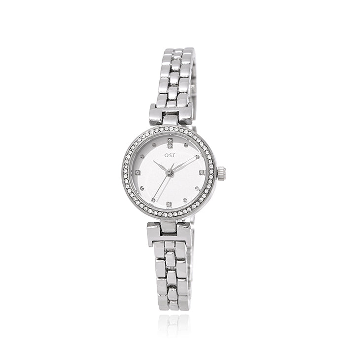 OST - Glittery Women's Metal Watch