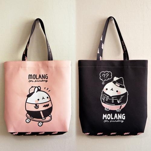 Molang - Black & Pink Eco Bag