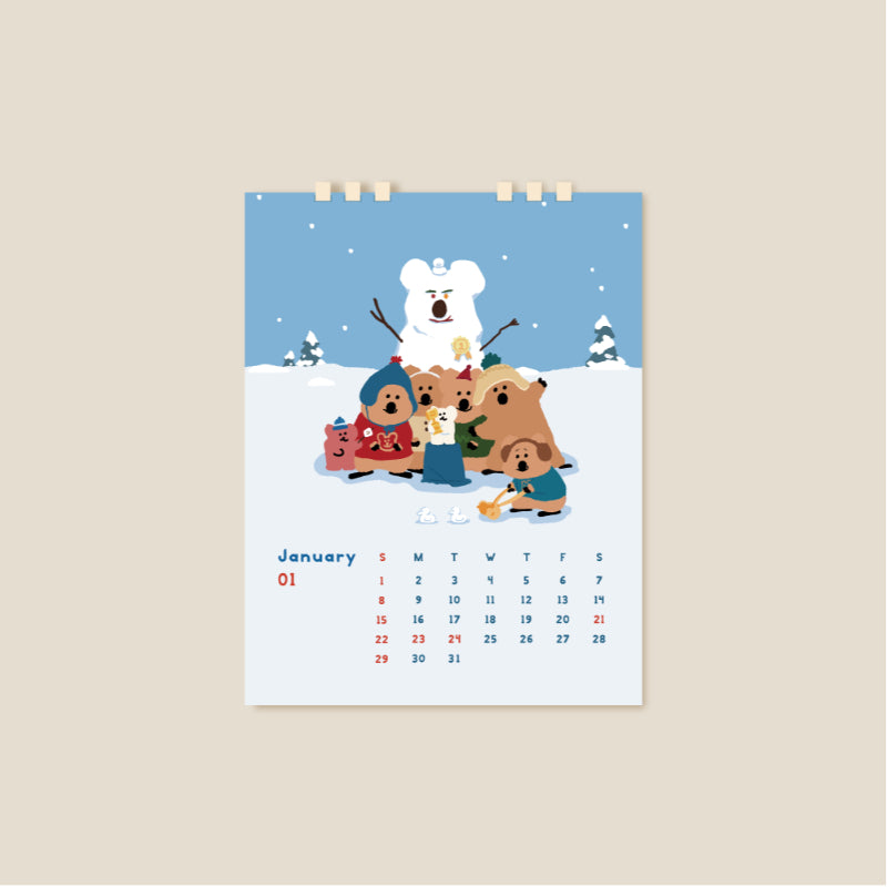 Dinotaeng - 2023 Desk Calendar