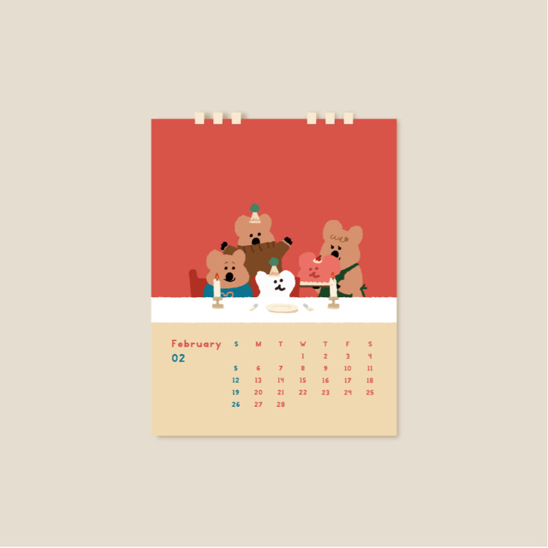 Dinotaeng - 2023 Desk Calendar