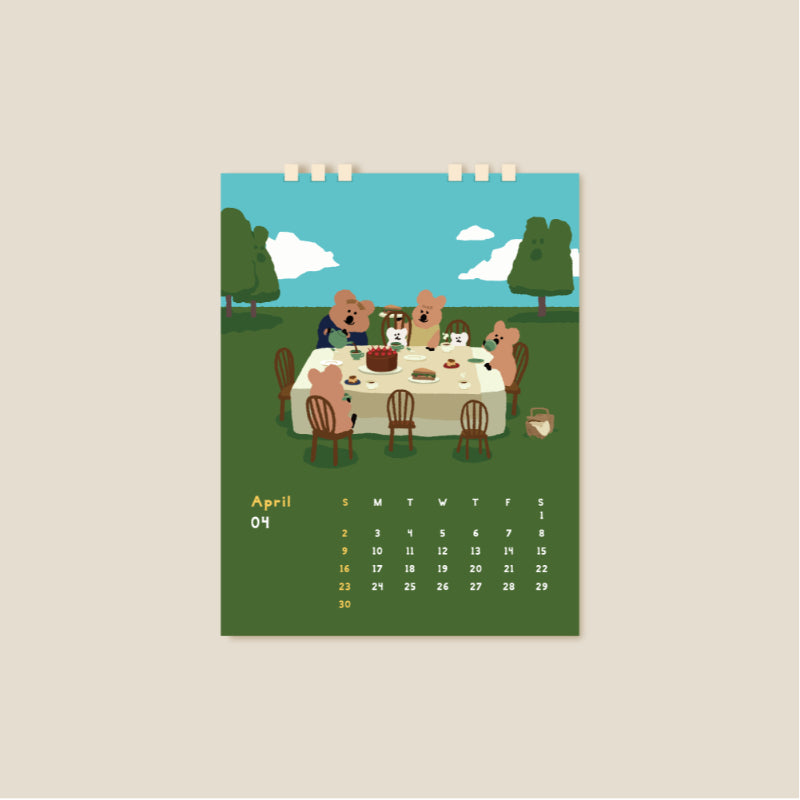 Dinotaeng - 2023 Desk Calendar