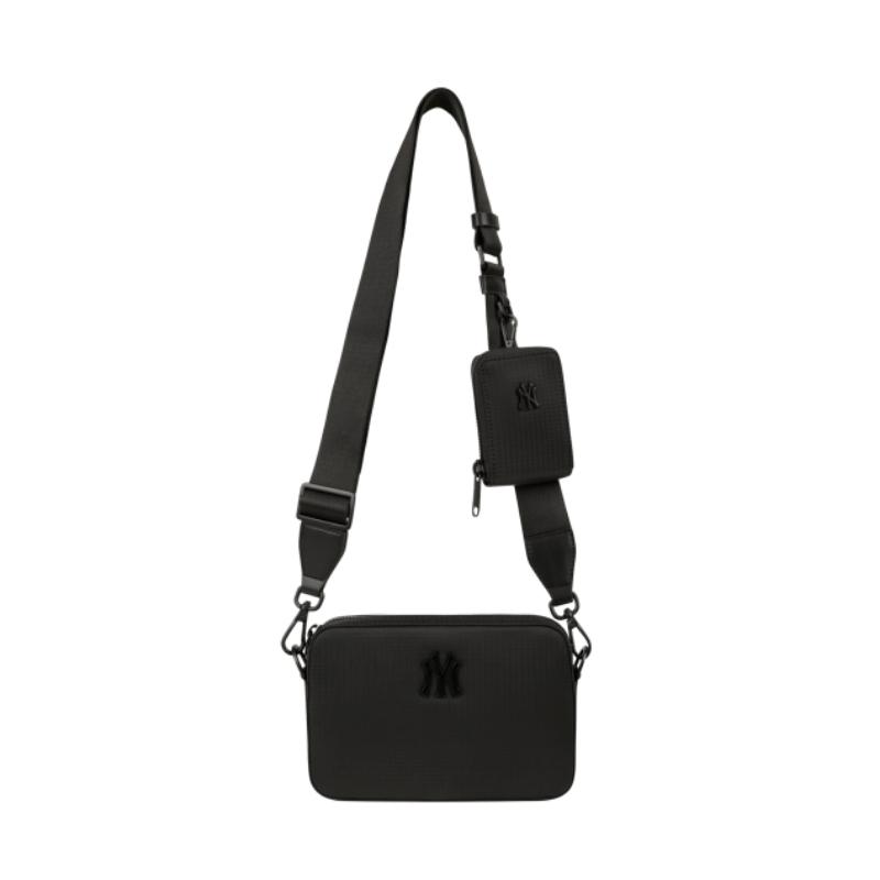 MLB Korea - Monogram Ripstop Nylon Crossbody Bag – Harumio