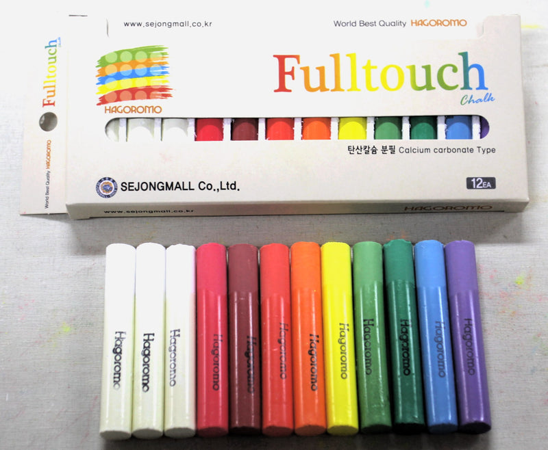 Fulltouch Luminous Color Chalk [5 pcs/5 colors]/1 BOX (by SEJONGMALL  CO.,LTD.)