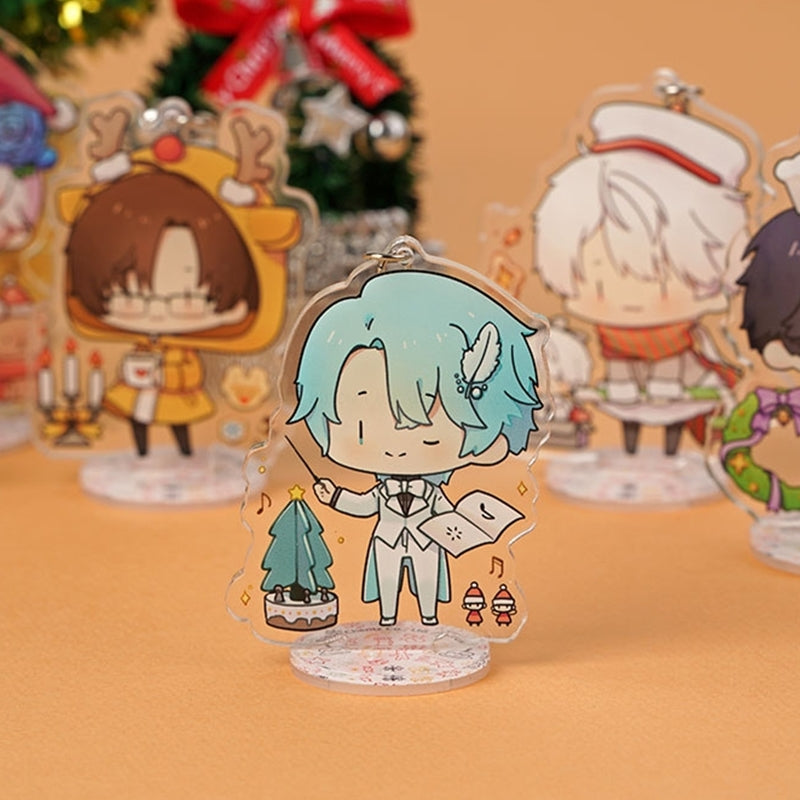 Mystic Messenger - Christmas SD Acrylic Keyring Stand