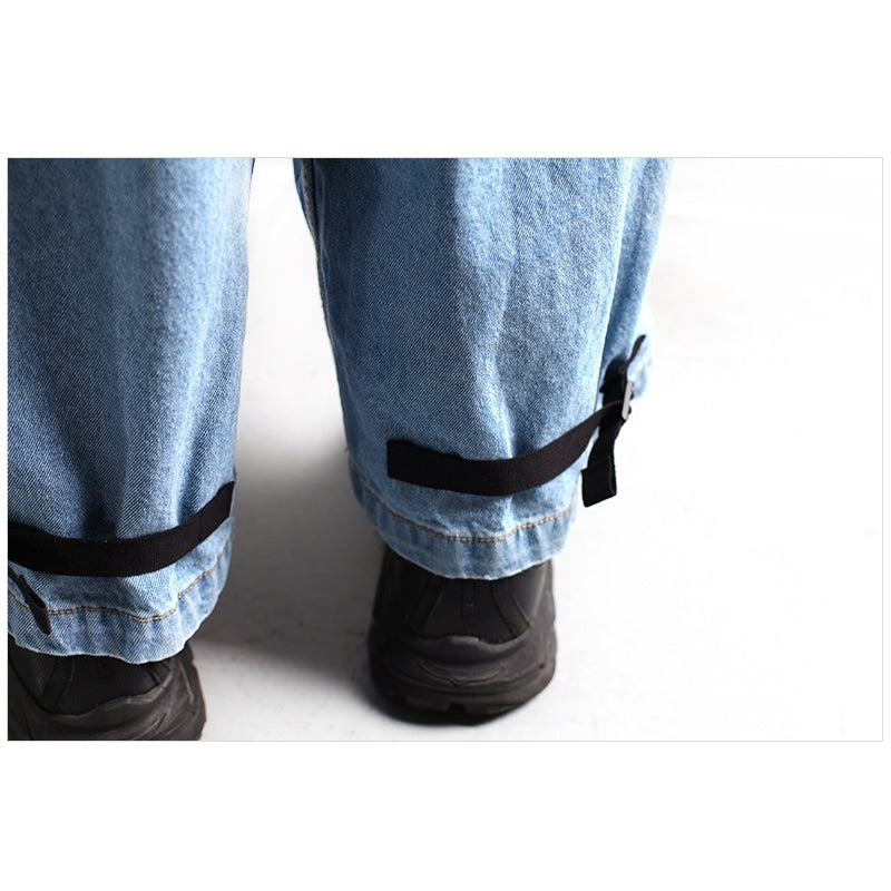 LABel M - Denim Belt Balloon Pants