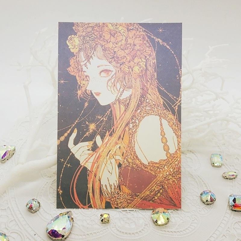 Libet - Estrella Gold Leaf Postcard Set