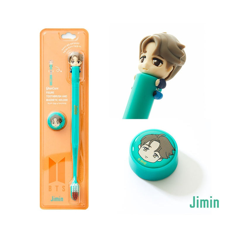 BTS - TinyTan - BTS Character Figure Toothbrush Set