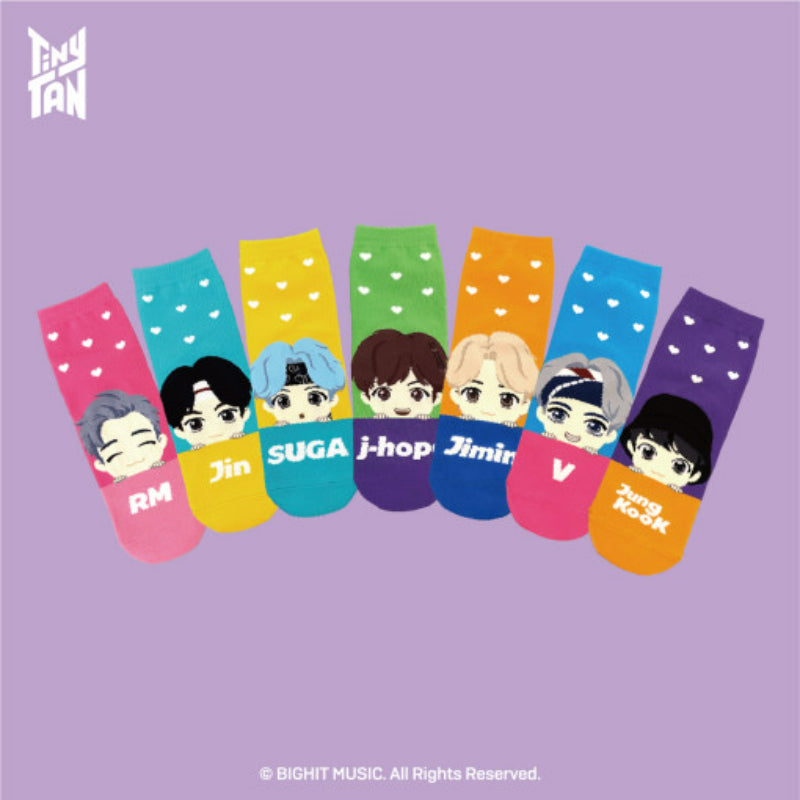 BTS - TinyTAN - Peekaboo Socks