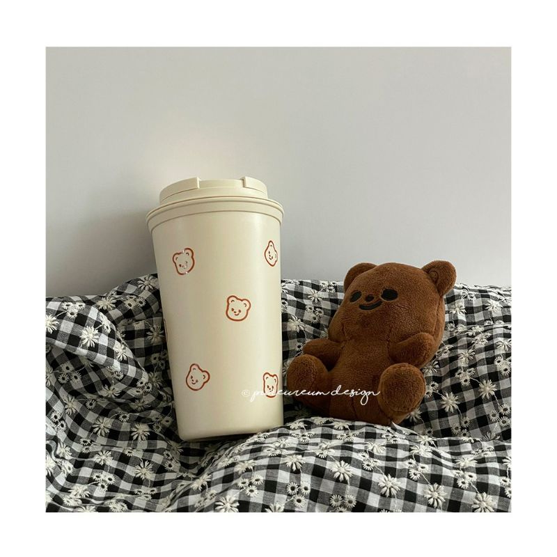 Pureureumdesign - Cupid Bear Pattern Tumbler