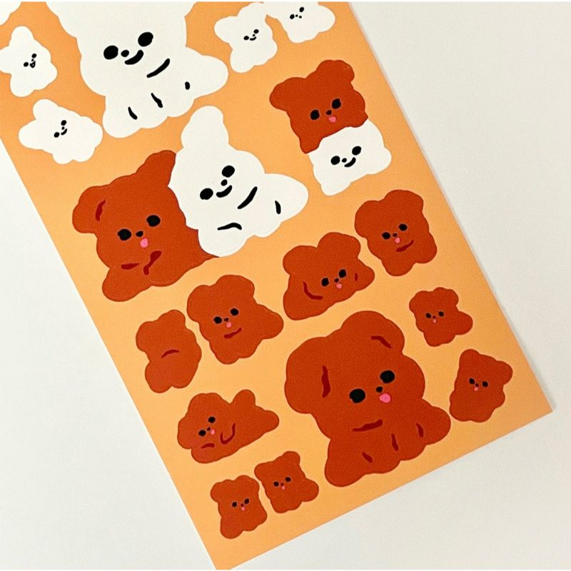 Pureureumdesign - Titi and Pupu Stickers