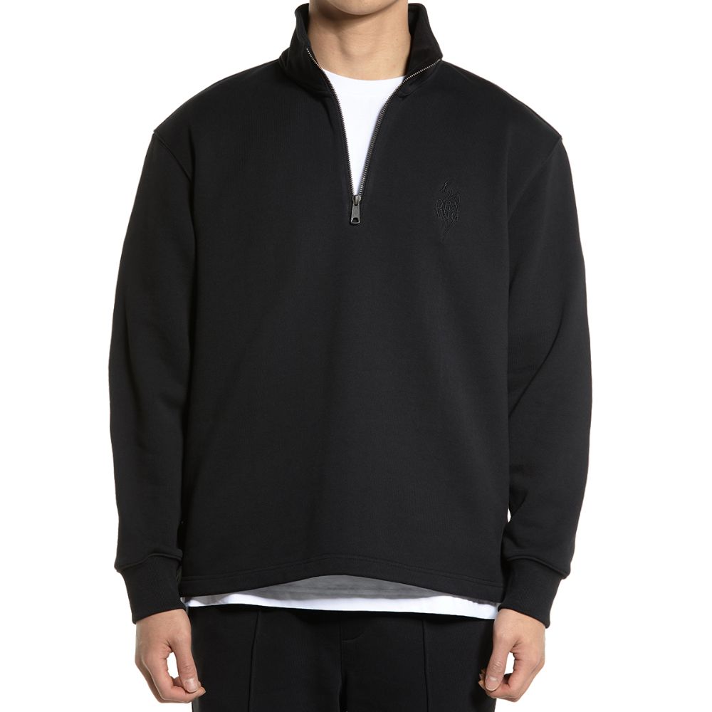 DRX - Basic Logo Mock Neck Sweatshirt