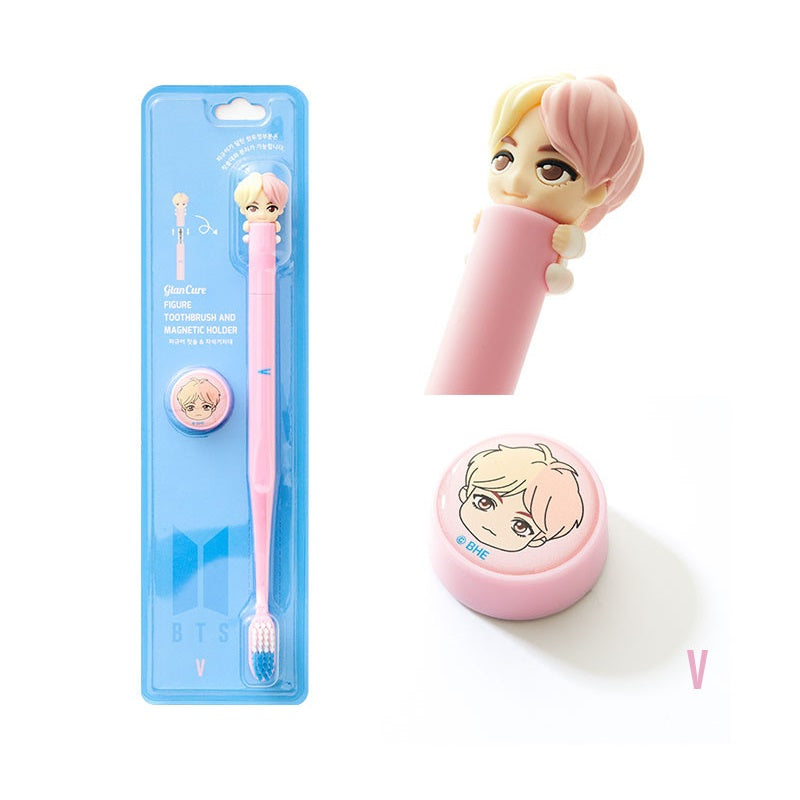 BTS - TinyTan - BTS Character Figure Toothbrush Set