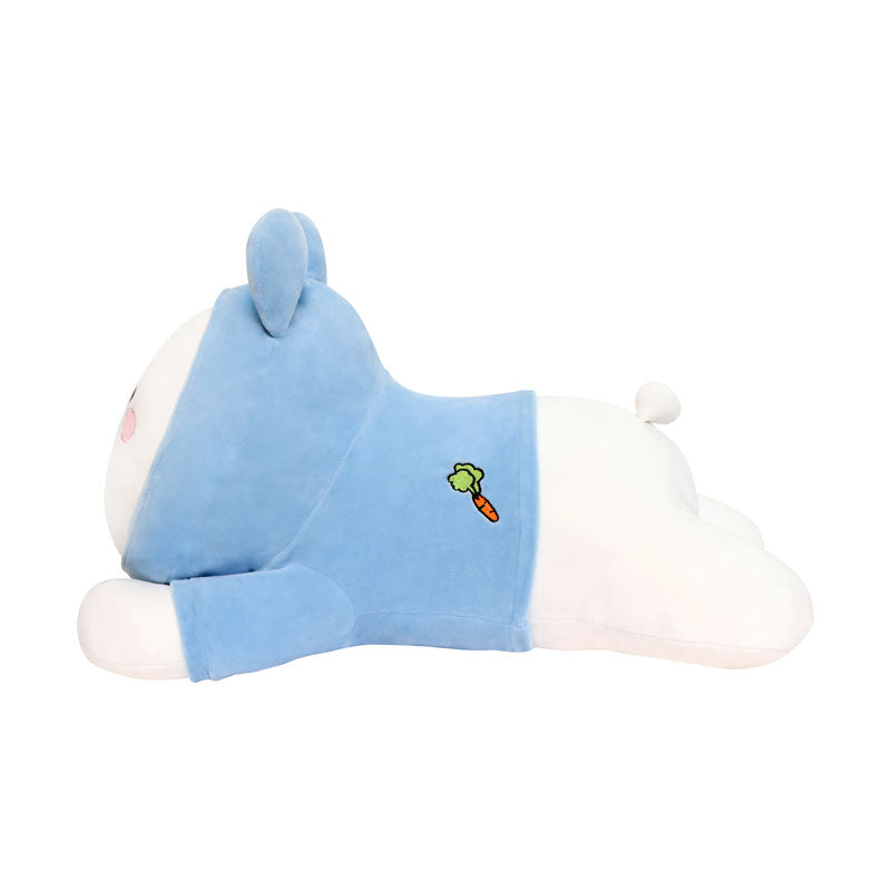 Overaction Bunny - Squishy Pillow Bunny - Blue