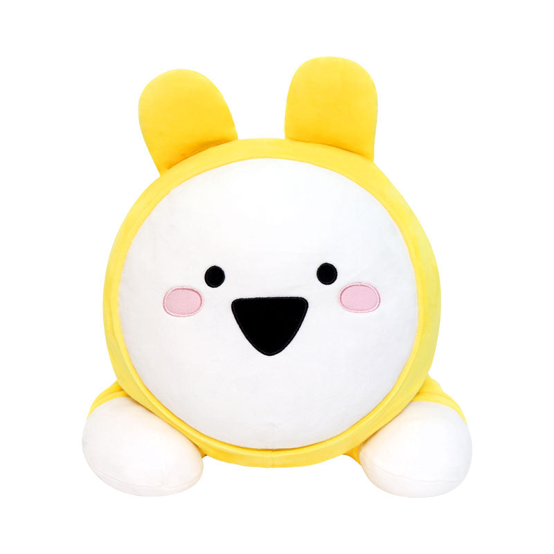 Overaction Bunny - Squishy Pillow Bunny - Yellow