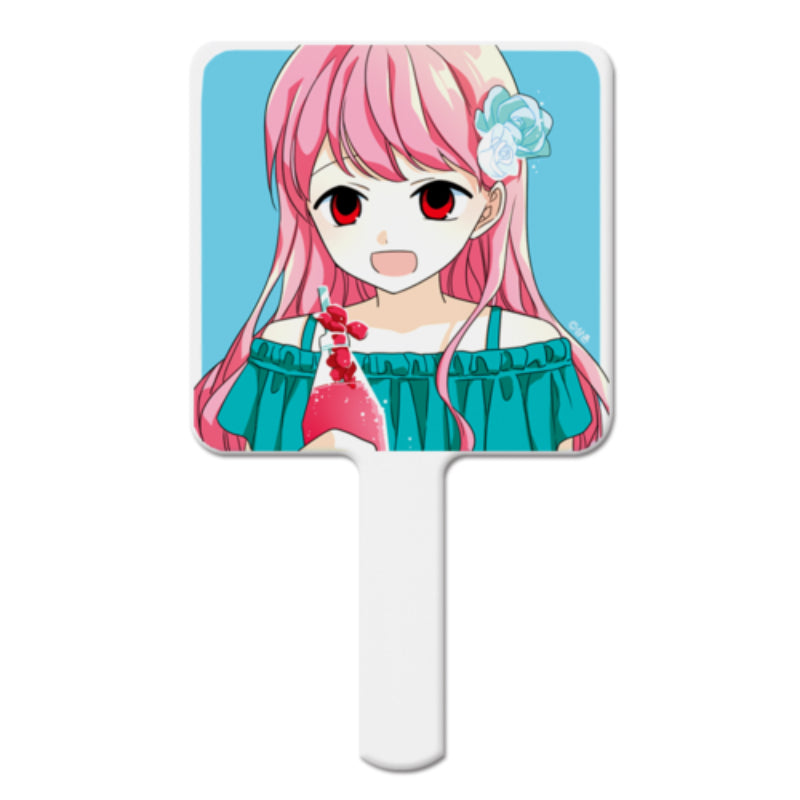 I Don't Want This Kind Of Hero - Square Hand Mirror