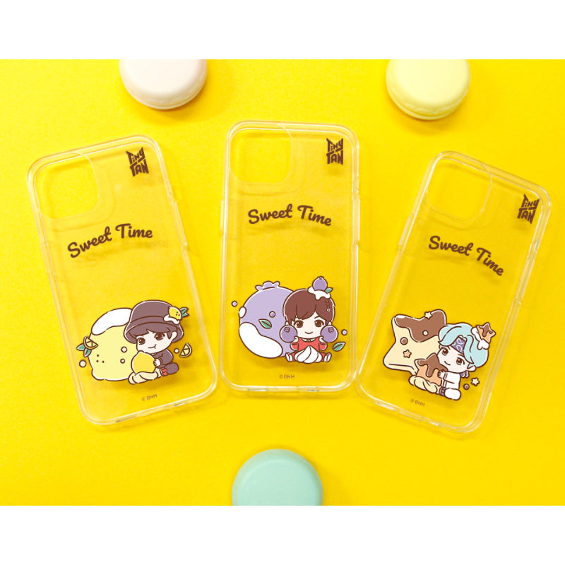 BTS - TinyTAN - Sweet Time Samsung Clear Soft Case