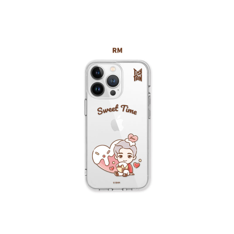 BTS - TinyTAN - Sweet Time Samsung Clear Soft Case