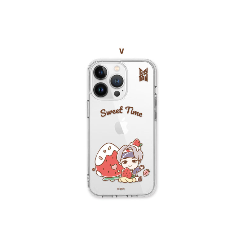 BTS - TinyTAN - Sweet Time Samsung Clear Soft Case