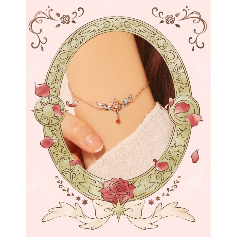 OST x Cardcaptor Sakura - Dream Wand Silver Bracelet