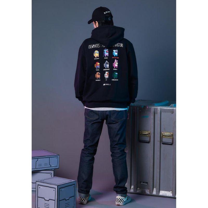 BT21 x AMONG US - Crewmates Hooded Sweatshirt - Limited Edition