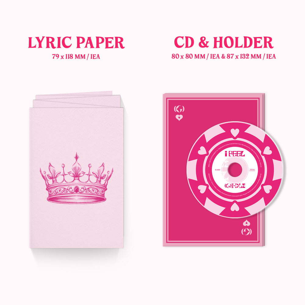 (G)I-DLE - I Feel : 6th Mini Album - Cube Entertainment - Album - Harumio