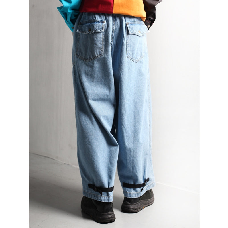 LABel M - Denim Belt Balloon Pants