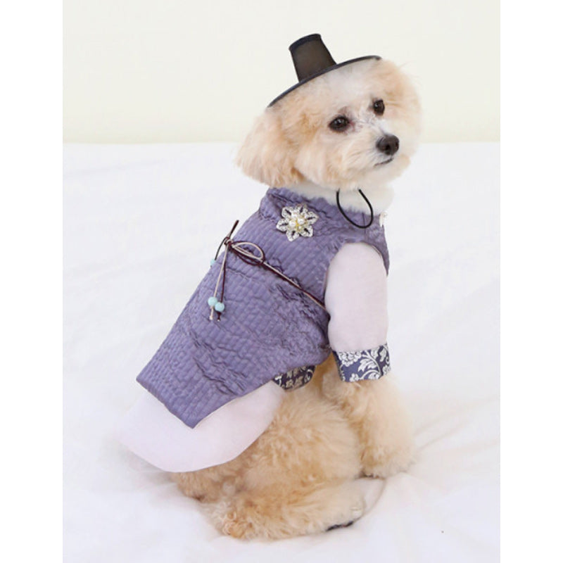 ITSDOG - Pet Prince Jihoo Quilted Hanbok