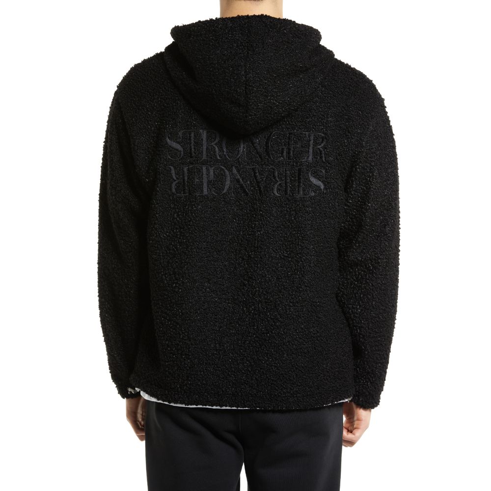 DRX - Slogan Fleece Hood Zip-Up