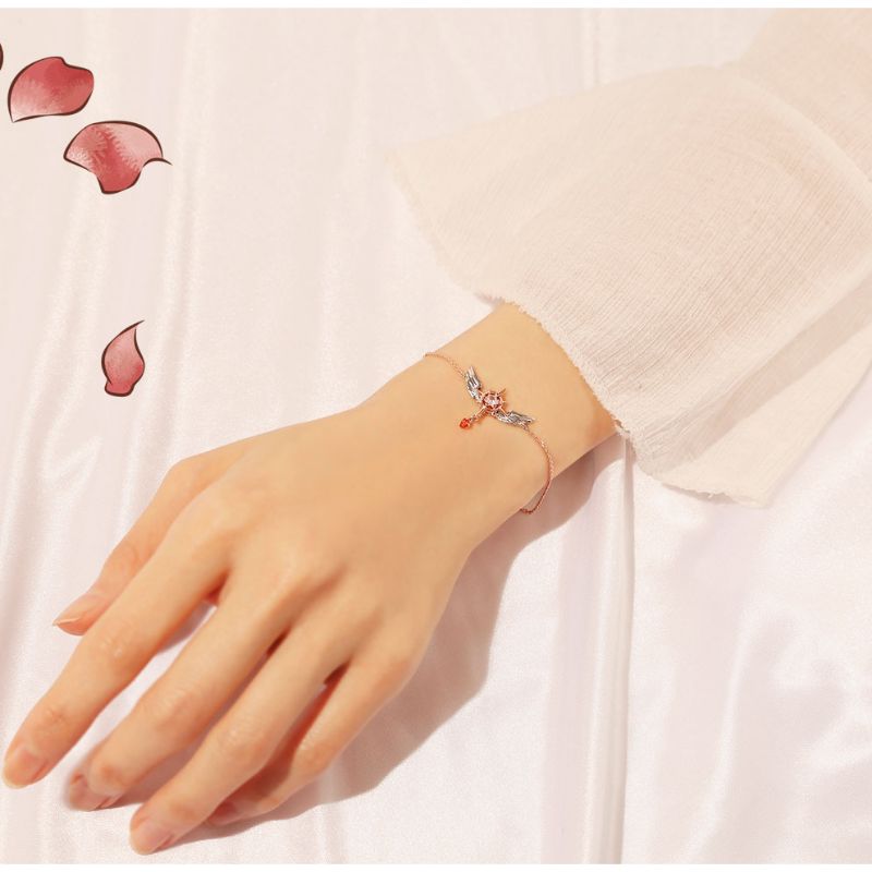 OST x Cardcaptor Sakura - Dream Wand Silver Bracelet