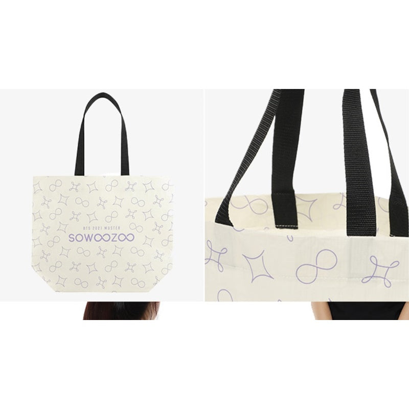 BTS sowoozoo shopper buy bag (ivory)