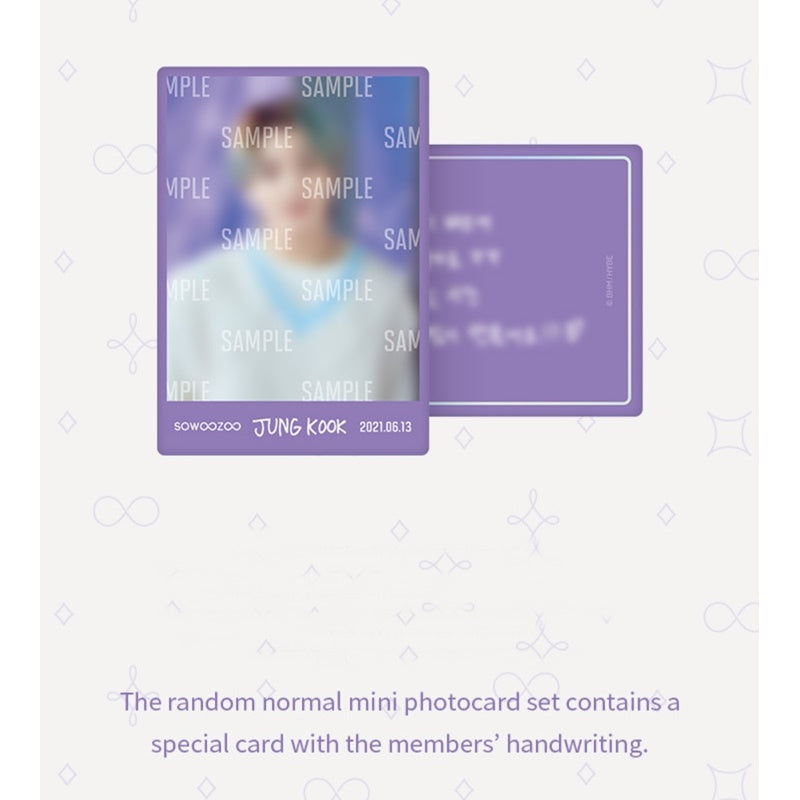 BTS - SOWOOZOO - Mini Photo Card Set