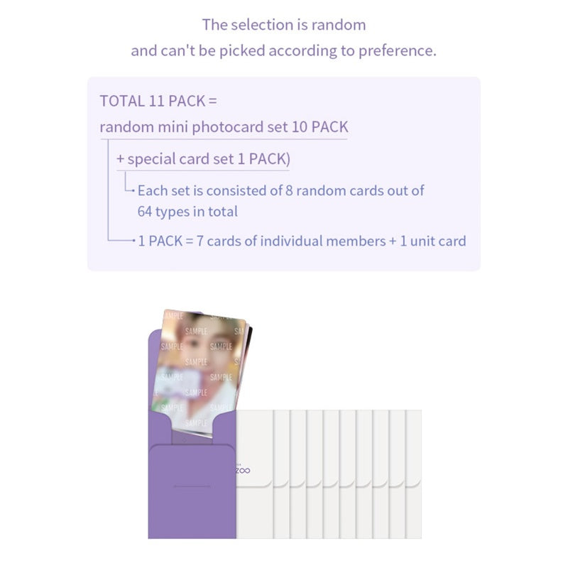 BTS - SOWOOZOO - Mini Photo Card Set