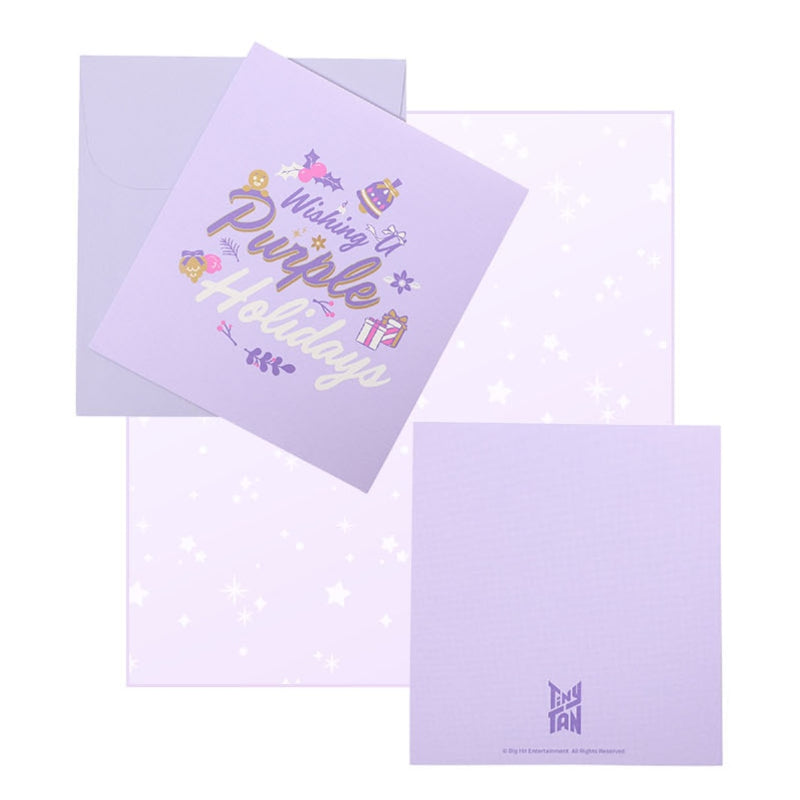 BTS - TinyTAN - Holiday Popup Card