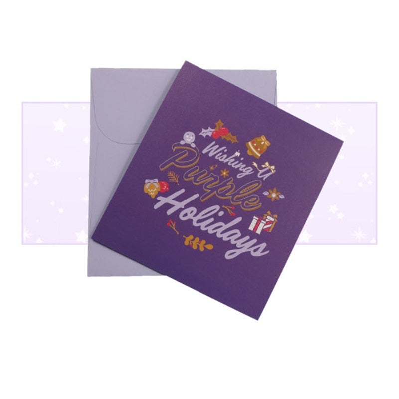 BTS - TinyTAN - Holiday Popup Card