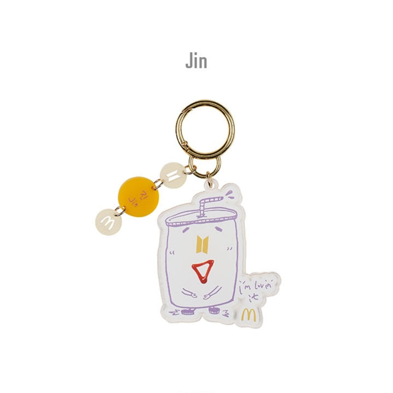 BTS x McD - Saucy Magnet Acrylic Keyring