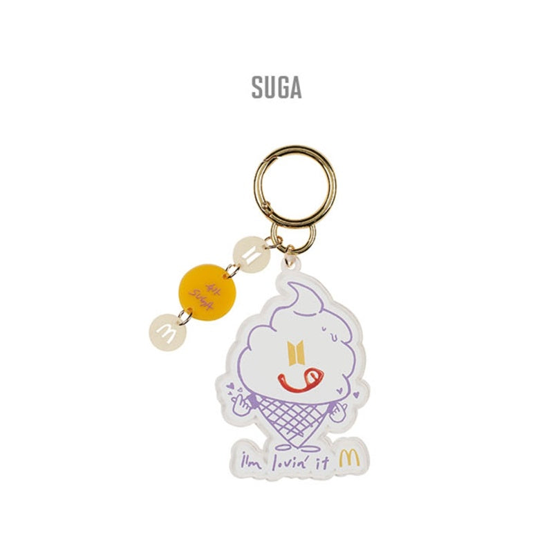 BTS x McD - Saucy Magnet Acrylic Keyring