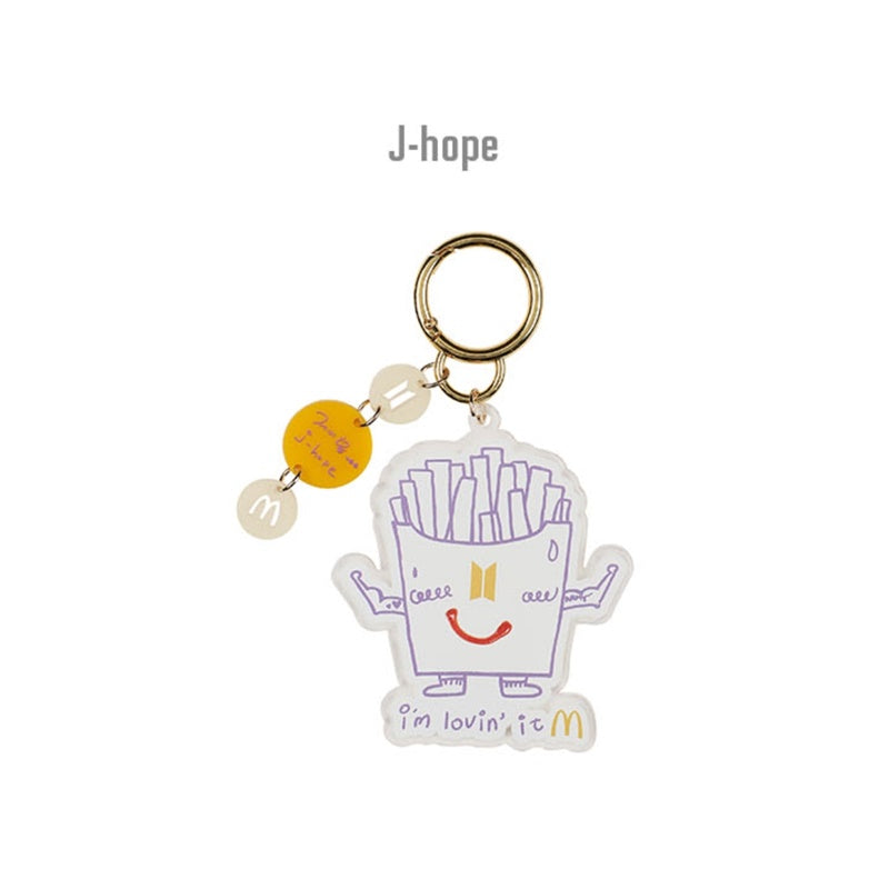 BTS x McD - Saucy Magnet Acrylic Keyring