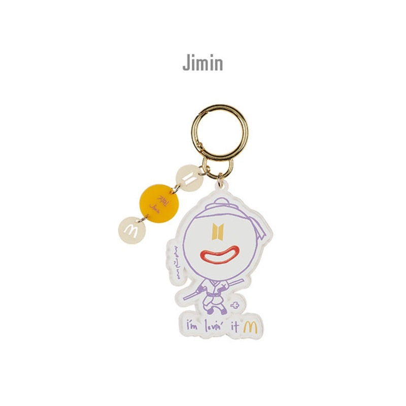 BTS x McD - Saucy Magnet Acrylic Keyring