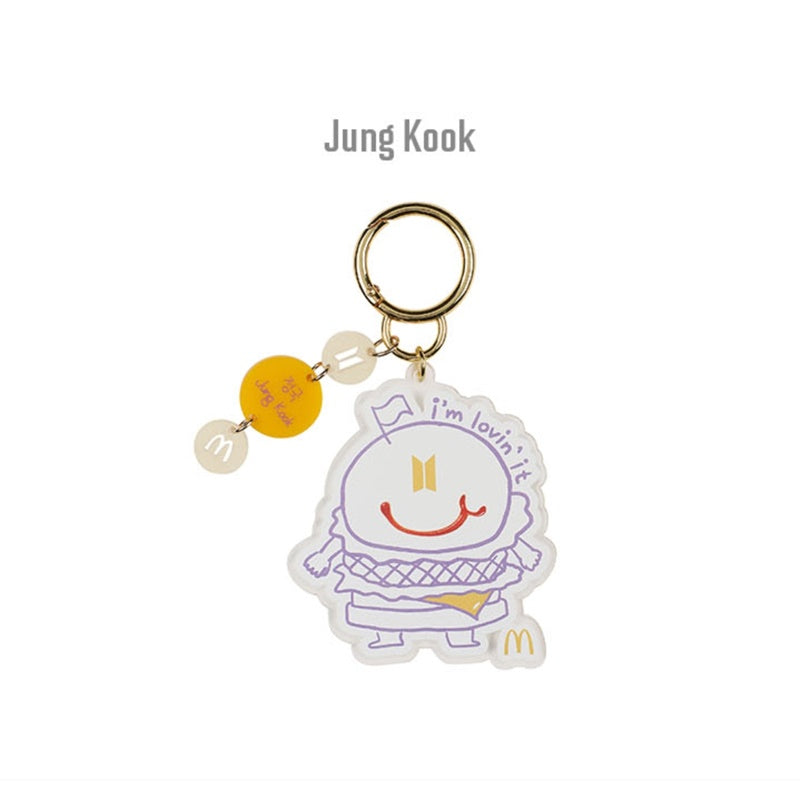 BTS x McD - Saucy Magnet Acrylic Keyring